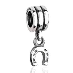 Pandora Horseshoe Dangle Retired